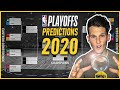 NBA playoffs PREDICTIONS for every series [2020 NBA BUBBLE]