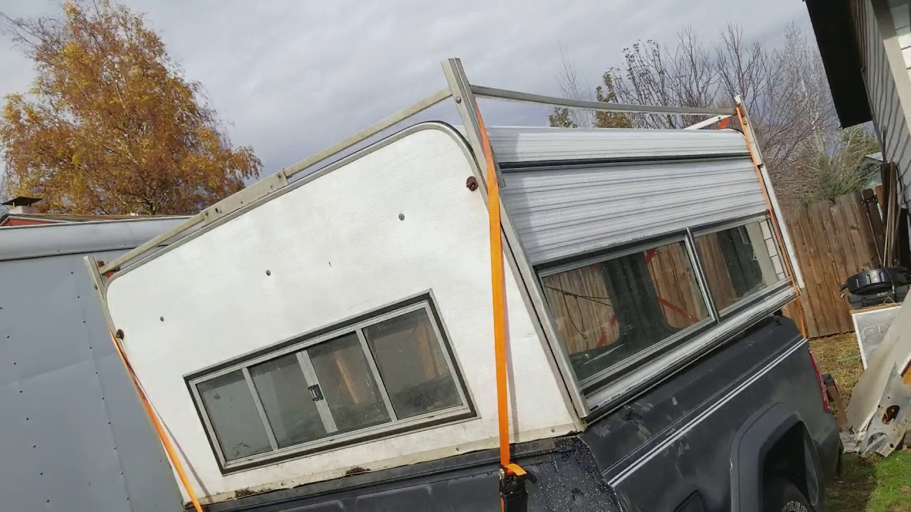 Jeep Comanche Bed Trailer camper build update 1 YouTube