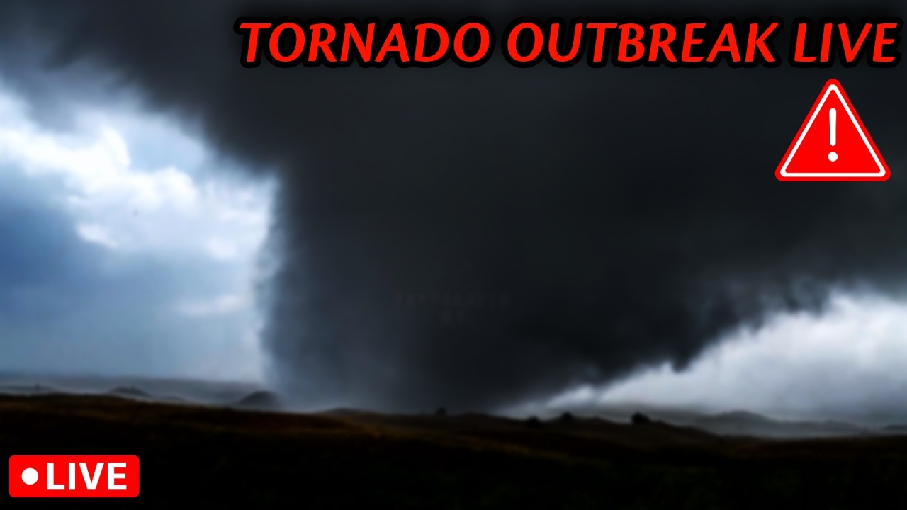 🔴MODERATE RISK TORNADO OUTBREAK COVERAGE IN IL/IN - STORM CHASERS LIVE ...