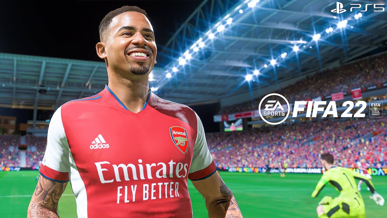 FIFA 22 PS5 | Arsenal Vs Manchester United Ft. Jesus, Antony, | UEFA Europa League | 4K Gameplay