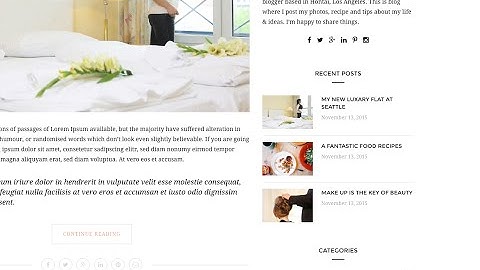 How to add recent posts widget