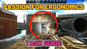 Passion for Ergonomics Task Guide - Customs - Escape from Tarkov #escapefromtarkov #tarkov