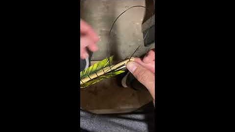 How to make an arrow. Episode 4. Binding and Whipping Knot