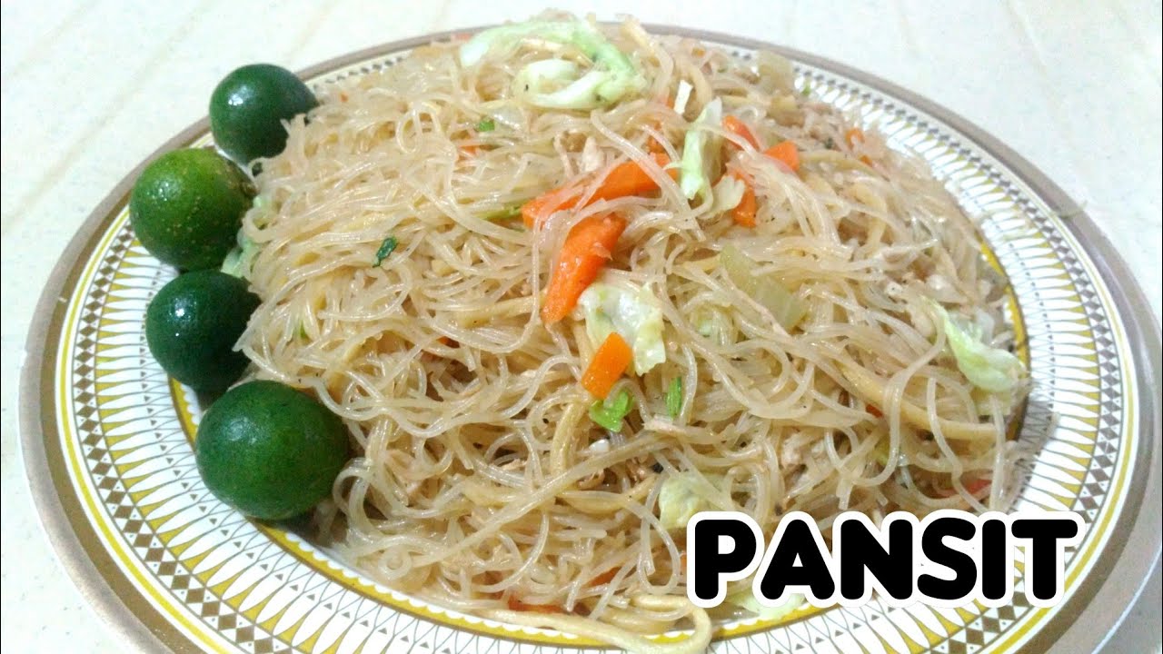 HOW TO MAKE SIMPLE PANSIT FOR FAMILY