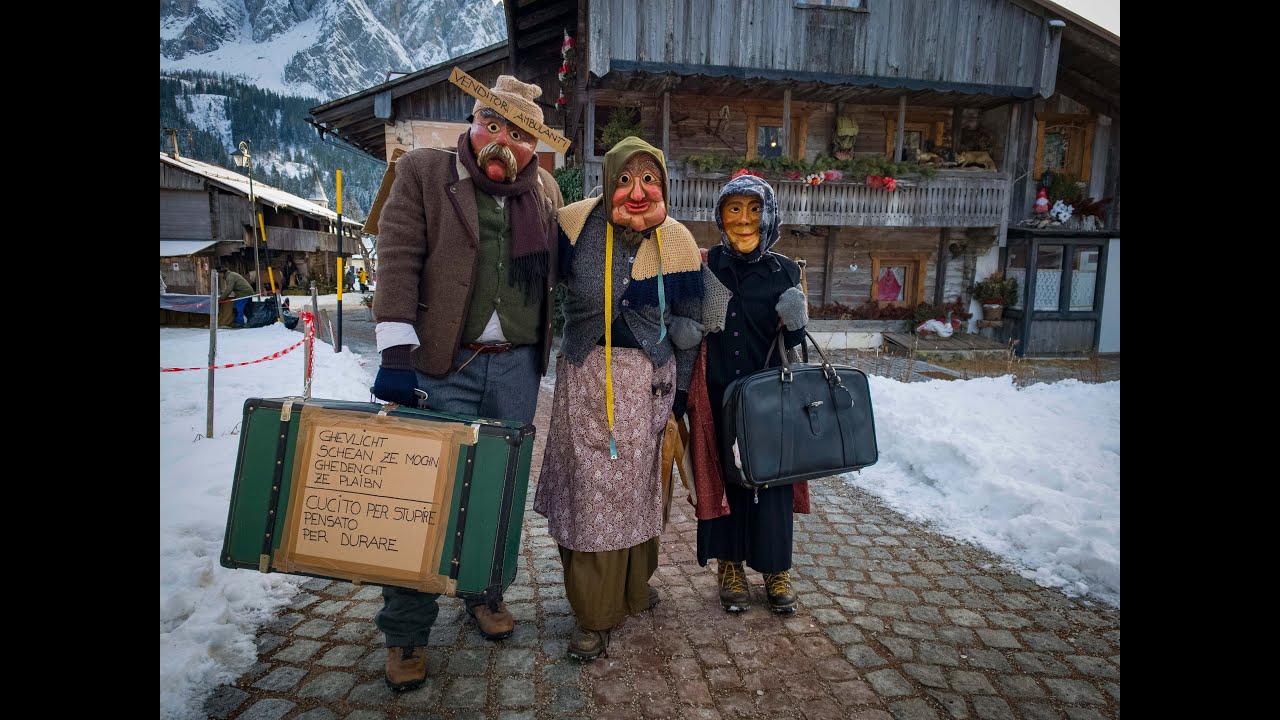 La borgata di  Sappada da il via al  Carnevale 2025 con  LE MASCHERE DEI POVERI