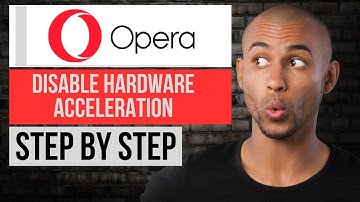 How to Disable Hardware Acceleration on Opera Browser | Step by Step Opera Tutorial
