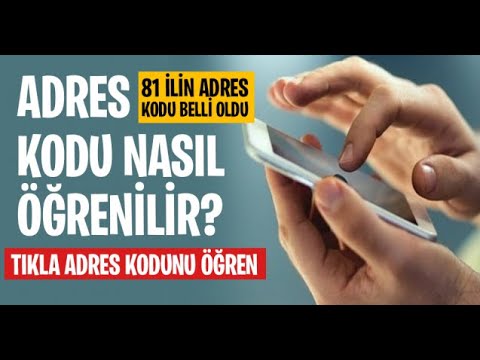 adres numarasi nasil ogrenilir adres kodu alma e devlet youtube