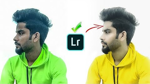 Complete photo Retouching Tutorial using lightroom Mobile / Full explain lightroom editing...
