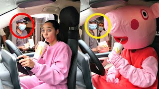 McDonalds Drive Thru Swap Challenge Prank (Tiana Pranks)