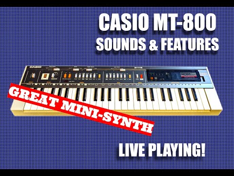 Casio MT- 800 As a mini synth (Part 1) - YouTube