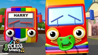 Rainbow Trucks Where Are You?｜Gecko's Garage｜Children's Music｜Trucks For Kids｜Gecko's Songs