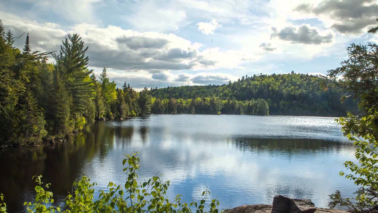Timelapse Lac Castor, Mauricie YouTube