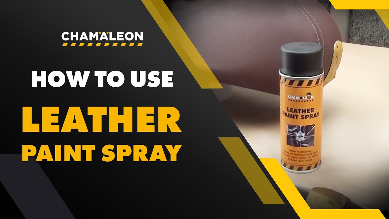 Leather And Vinyl Spray How To Paint A