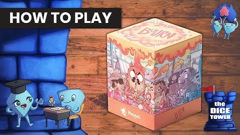 Buurn Board Game - How to Play. With Stella & Tarrant
