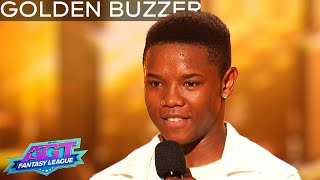 Golden Buzzer: Musa Motha PURE EMOTION and DEVOTION!!! | AGT Fantasy League 2024