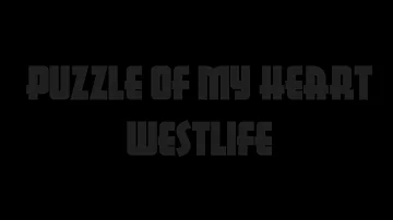 Westlife songs puzzle of my heart