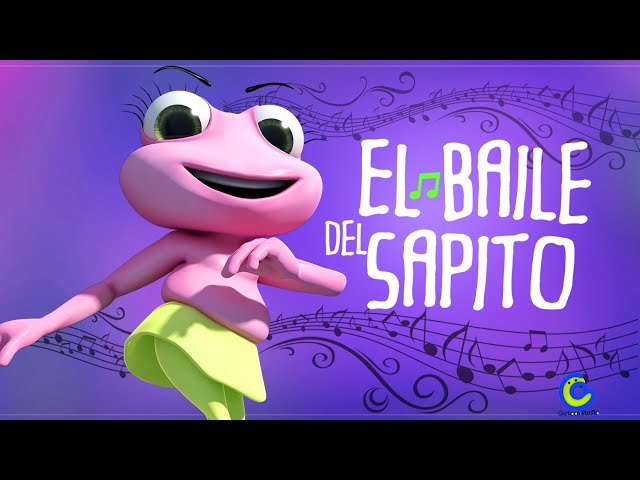 El Baile del Sapito 2022 🐸 Videos infantiles para bailer 🐸 Videos para niños 🐸 class=