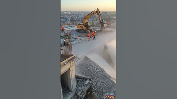 A screech — then the whole scaffold crumbled like paper!