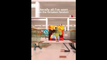 what the forsaken fandom taught me. #trend #roblox #amazingworldofgumball #forsaken