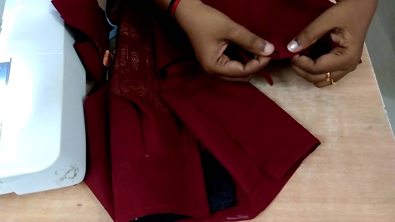 Blouse cutting and stitching in tamil