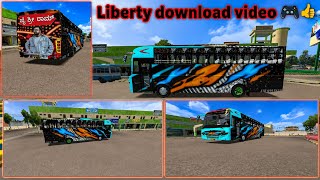 Kiccha.Liberty Bus Mod Download | KSRTC Liberty Skin | Bus Simulator Indonesia(BUSSID)| HD Gameplay🥰 screenshot 4