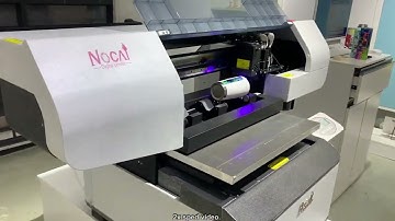 NC-UV0406 a2 size new model for cone bottle printing with mug jig.
