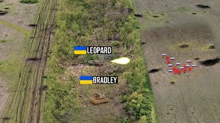 видео: Брэдли и Леопард устроили засаду на русскую бригаду — и тут случилось ЭТО! картинка: Брэдли и Леопард устроили засаду на русскую бригаду — и тут случилось ЭТО!