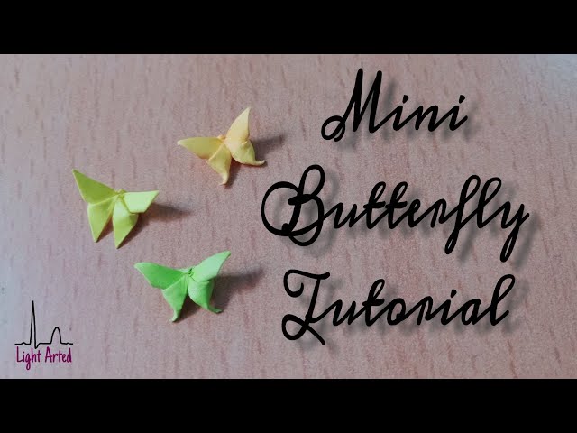 Origami Butterflies Mini Kit