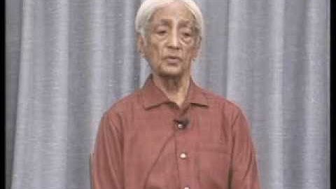 J. Krishnamurti - Saanen 1985 - Public Talk 1 - Why does man live in conflict?