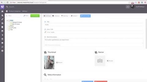 Nested category URLs in Evance