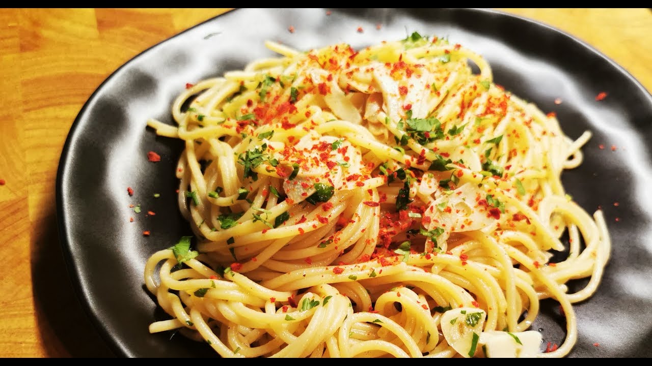 Spaghetti Aglio e Olio YouTube