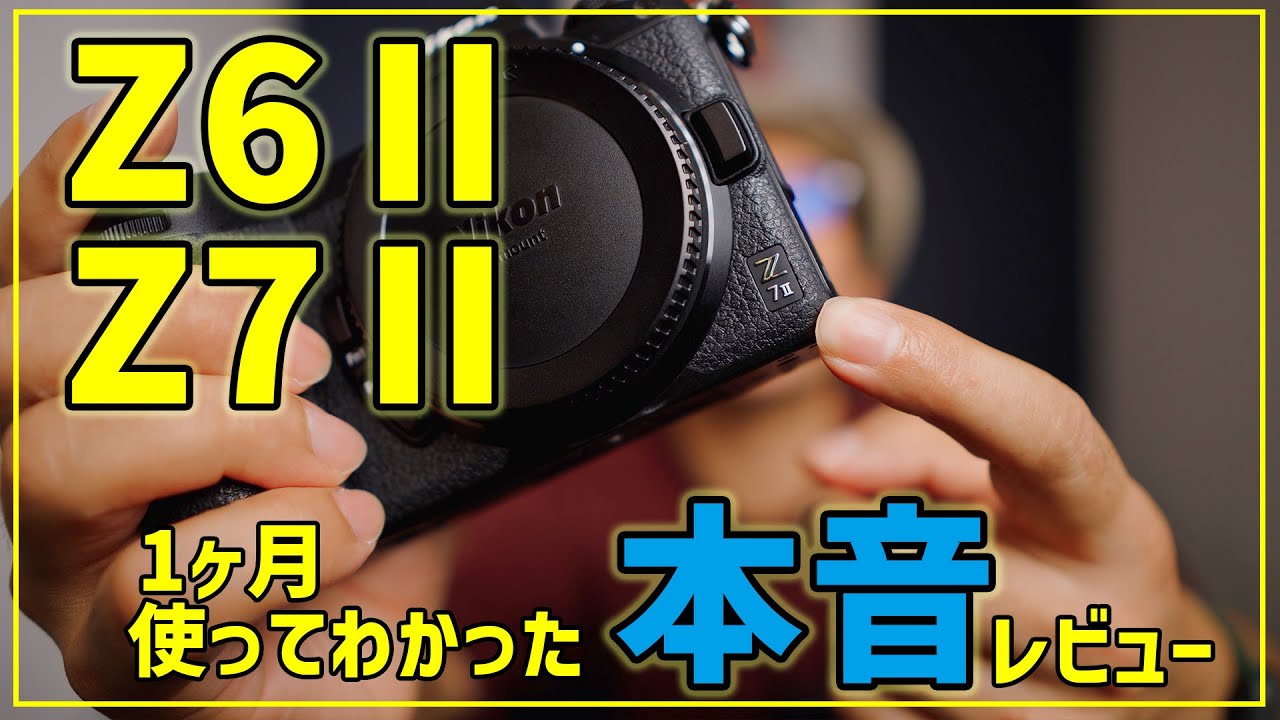 本音レビュー】Z6ⅡとZ7Ⅱを1ヶ月使ってわかったメリットとデメリット