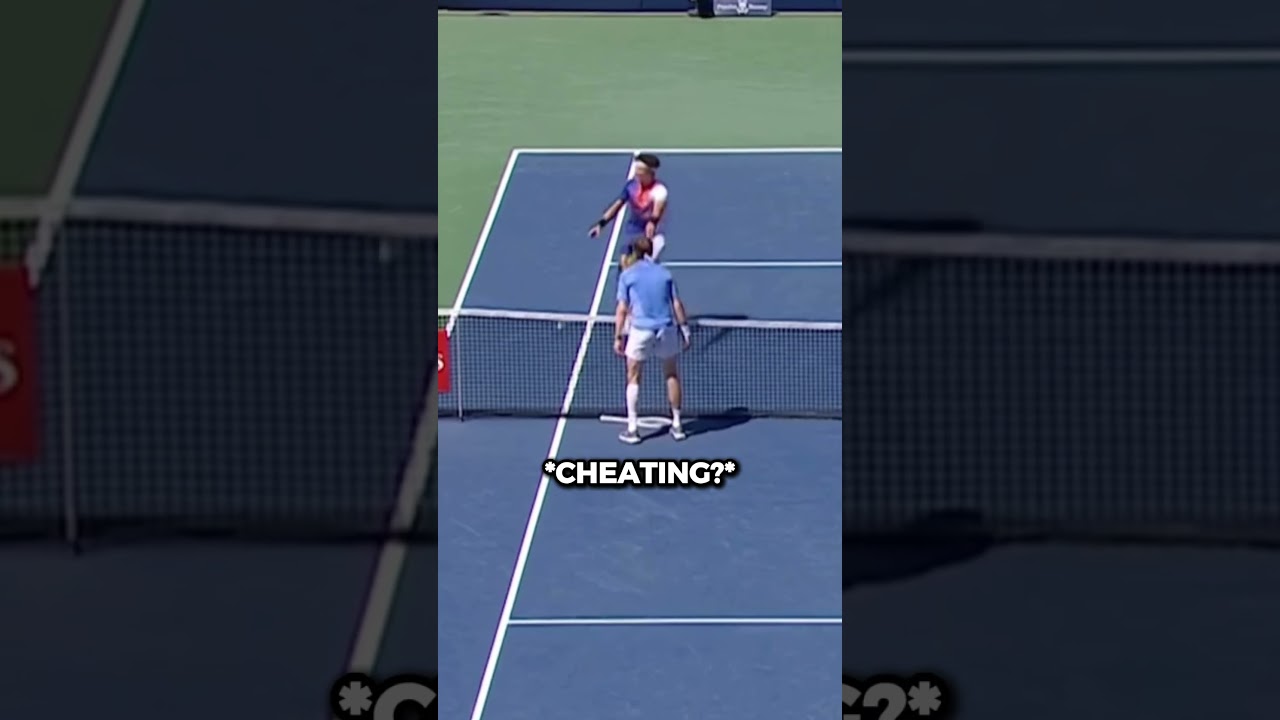 Он обманул? 🤔 (@tennistv)