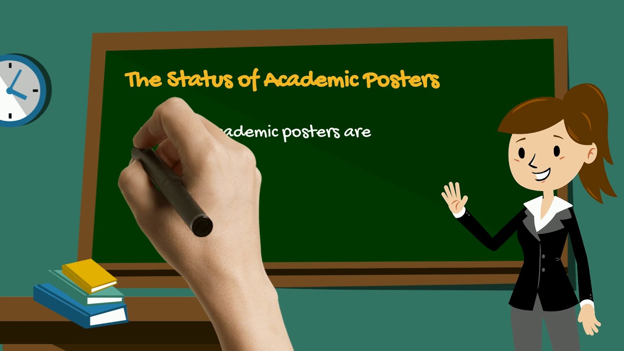 What is academic poster? YouTube