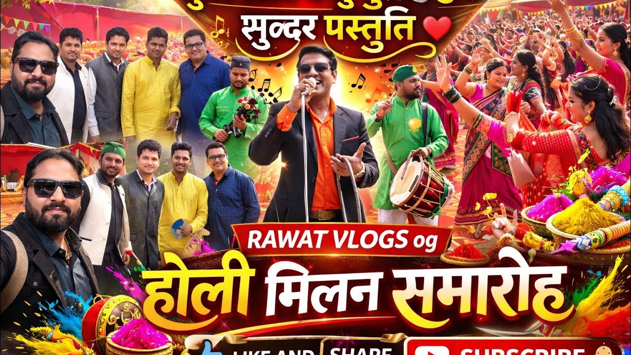 उत्तराखण्ड का सुपर  स्टार पन्नु गुसाईं ने भरा जनता में जोश 🤣