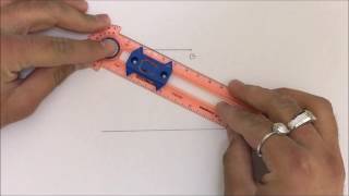 Constructions: Line segment congruent to a given line segment