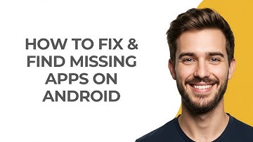 How To Fix & Find Missing Apps On Android - GUIDE!