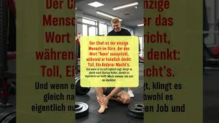 Chef spricht von &#39;Team&#39;, meint aber: &quot;Mach meinen Job!&quot; #Bürohumor #ChefWitze