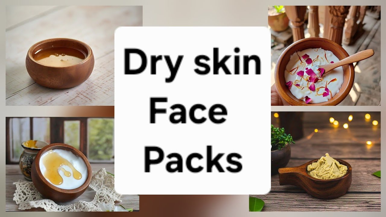 Dry Skin Home Remedies at Home/face pack for glowing skin homemade ...