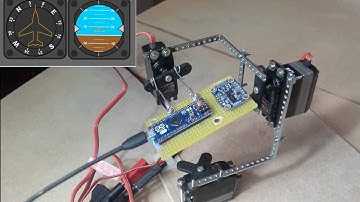 Arduino Uno connected to an Adafruit BNO055 breakout board to track orientation for robot.