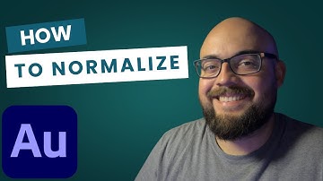 How to normalize your audio in adobe audition
