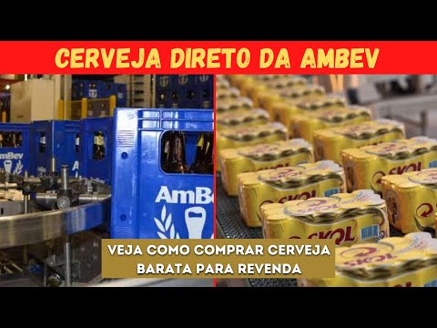 Como comprar cerveja direto da distribuidora Ambev: Cadastro Ambev Passo a Passo