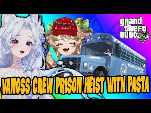 Yueri Reacts to VanossGaming's  GTA5 | Prepping the Prison Heist Again with Pasta! Part 1