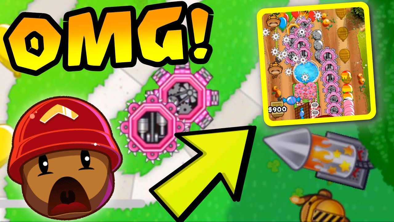 The BEST Tack Shooter Strategy? Tack Shooter + Mortar + Farm Bloons