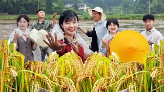 Makeup paddy fields with 200 brushes! After returning home 00  transform the countryside with love by 燕麦行游 13,863 views 4 days ago 11 minutes, 2 seconds