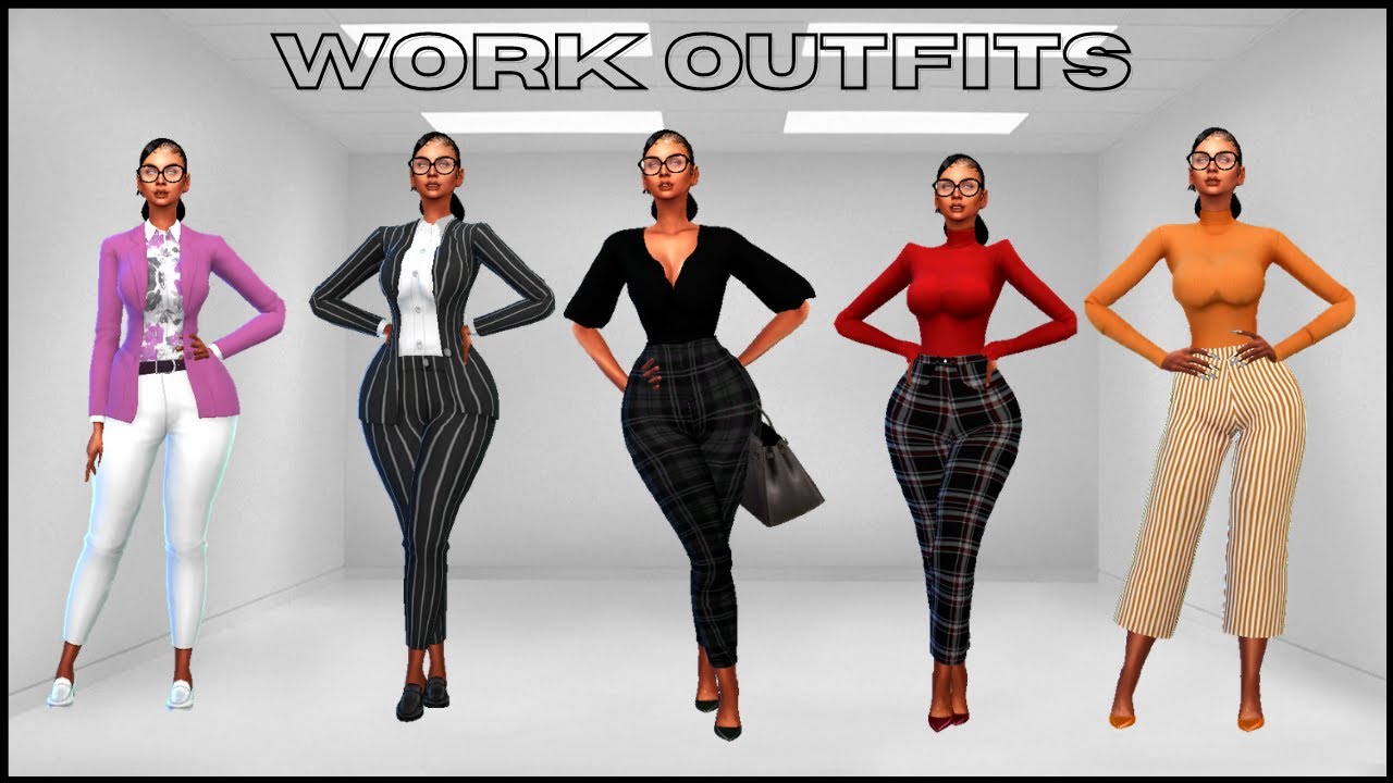 Sims 4 Work Outfits