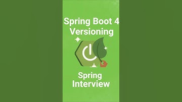 API versioning in Spring Boot 4 and Spring 7 #springboot4 #interview #spring7 #coding