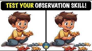 Spot the Difference Puzzles ! (HARD) | Quiz Game | Test Your Observation Skill!