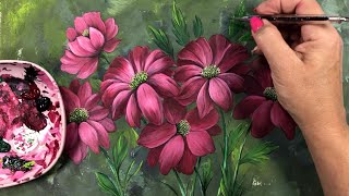 How to Achieve an Incredible Sense of Depth / the art of painting flowers