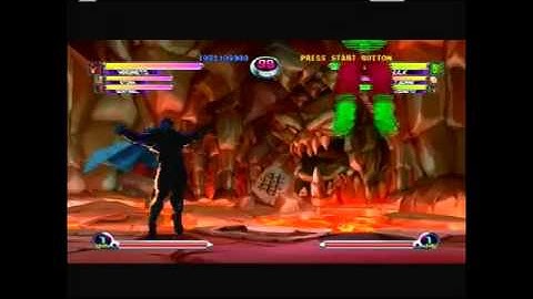 Marvel vs Capcom 2 Magneto, Storm, Sentinel Ending Credits